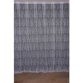 Akça Tekstil 300x260 cm Kırık Beyaz Granit Model Tek Kanat Dikilmiş Pileli Fon Perde
