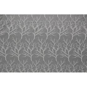 Akça Tekstil 300x260 cm Krem Granit Model Tek Kanat Dikilmiş Pileli Fon Perde