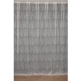 Akça Tekstil 300x260 cm Krem Granit Model Tek Kanat Dikilmiş Pileli Fon Perde