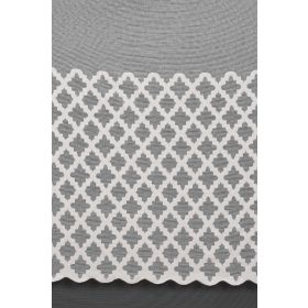 Akça Tekstil 300x260 cm Krem Osmanlı Model Tek Kanat Dikilmiş Pileli Fon Perde