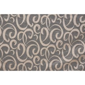 Akça Tekstil 300x260 cm Vizon Ay Modeli Tek Kanat Hazır Dikilmiş Pileli Fon Perde