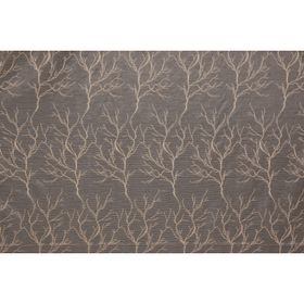 Akça Tekstil 300x260 cm Vizon Granit Model Tek Kanat Dikilmiş Pileli Fon Perde