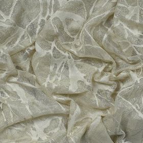 Akça Tekstil 300x260 cm Vizon Mermer Model Tek Kanat Dikilmiş Pileli Fon Perde