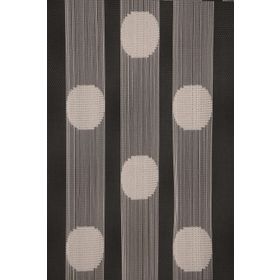 Akça Tekstil 300x270 cm 3 m Krem Puanlı Hazır Düğmeleri Dikilmiş Kupon İp Perde
