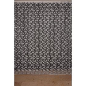Akça Tekstil 300x270 cm Gri Vakko Model Hazır Düğmeleri Dikilmiş İp Perde