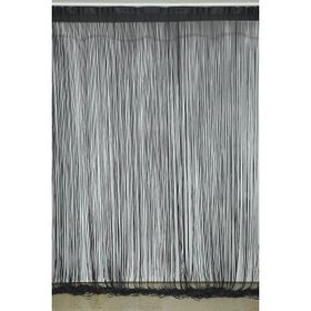 Akça Tekstil 300x280 cm Gri Koyu Antrasit İp Perde