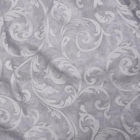 Akça Tekstil 75x260 cm Gri Sultan 2 Tek Kanat Hazır Dikilmiş Pileli Fon Perde