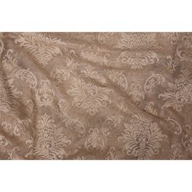 Akça Tekstil Vizon 75x260 cm Damaks Hazır dikilmiş Pileli Fon Perde