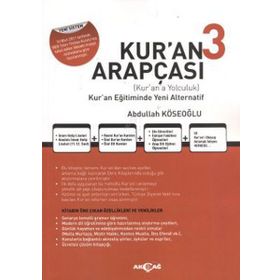 Akçağ Yayınları Kur'an Arapçası 3. Kitap Çözüm Kitabı