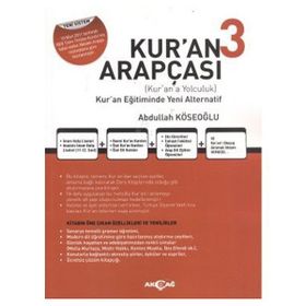 Akçağ Yayınları Kur'an Arapçası 3. Kitap Çözüm Kitabı
