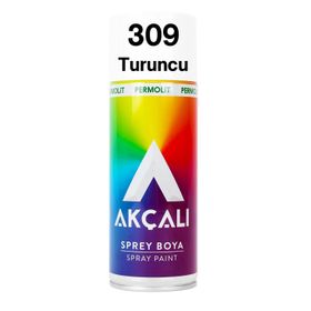 Akçalı 309 400 ml Turuncu Sprey Boya