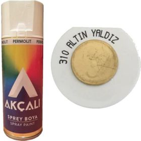 Akçalı 310 400 ml Metalik Altın Sprey Boya