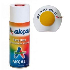 Akçalı 317 Taksi Sarısı 400 ml Sprey Boya