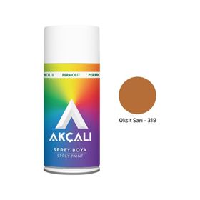 Akçalı 318 Oksit Sarı Sprey Boya