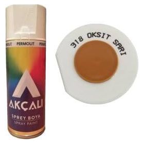 Akçalı 318 Oksit Sarı Sprey Boya
