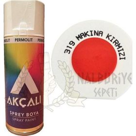 Akçalı 319 400 ml Makina Kırmızısı Sprey Boya