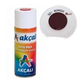 Akçalı 321 400 ml Bordo Sprey Boya