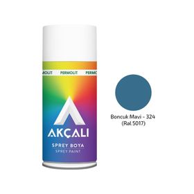Akçalı 324 Boncuk Mavisi Ral 5017 400 ml Sprey Boya