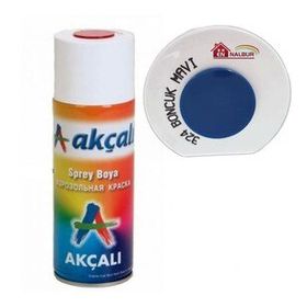 Akçalı 324 Boncuk Mavisi Ral 5017 400 ml Sprey Boya