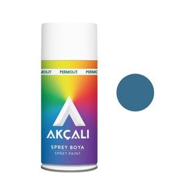 Akçalı 324/A324-RAL 5017 Boncuk Mavi Akrilik ve Ortak Düz Renkli Sprey Boya