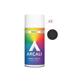 Akçalı 326 Parlak Siyah Sprey Boya