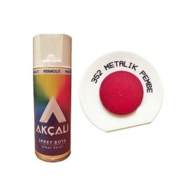 Akçalı 352 Metalik Pembe 400 ML Sprey Boya