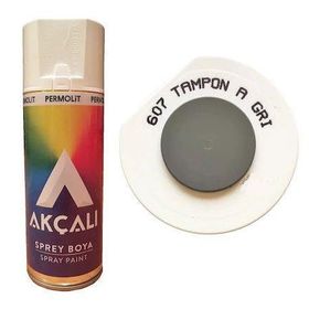 Akçalı 400 ml 607 Tampon Açık Gri Sprey Boya