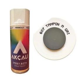 Akçalı 400 ml 607 Tampon Açık Gri Sprey Boya