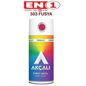 Akçalı 400 ml Fuşya Sprey Boya