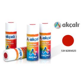 Akçalı 400 ml Kırmızı Sprey Boya