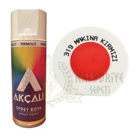 Akçalı 400 ml Makina Kırmızısı Sprey Boya