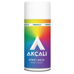 Akçalı 400 ml Mat Beyaz Sprey Boya