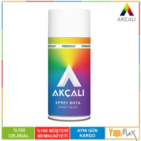 Akçalı 400 ml Mat Beyaz Sprey Boya