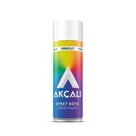 Akçalı 400 ml Parlak Siyah Solvent Bazlı Akrilik Sprey Boya