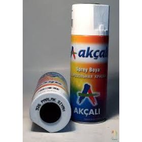 Akçalı 400 ml Parlak Siyah Sprey Boya