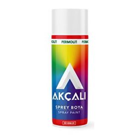 Akçalı 501 Düz Mat Beyaz Sprey Boya