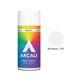 Akçalı 501 Mat Beyaz Sprey Boya