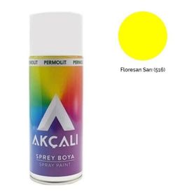 Akçalı 516 400 ml Floresan Sarı Sprey Boya