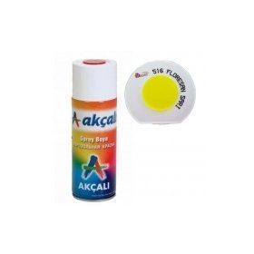 Akçalı 516 Florasan Sarı 400 ml Sprey Boya