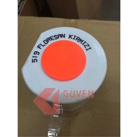 Akçalı 519 Floresan Kırmızı 400 ml Sprey Boya