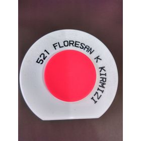 Akçalı 521 Floresan Koyu Kırmızı 400 ml Sprey Boya