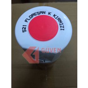 Akçalı 521 Floresan Koyu Kırmızı 400 ml Sprey Boya