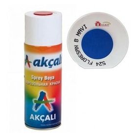 Akçalı 524 Floresan Boncuk Mavisi 400 ml Sprey Boya