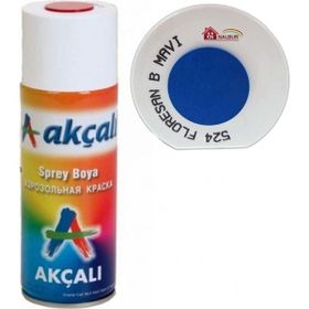 Akçalı 524 Floresan Boncuk Mavisi 400 ml Sprey Boya