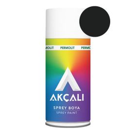 Akçalı 526 400 ml Mat Siyah Sprey Boya