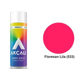 Akçalı 533 Floresan Lila 400 ML Sprey Boya