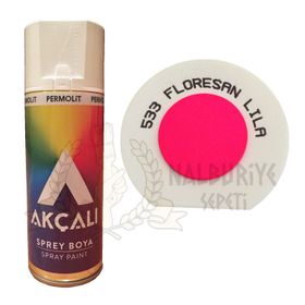 Akçalı 533 Floresan Lila Sprey Boya