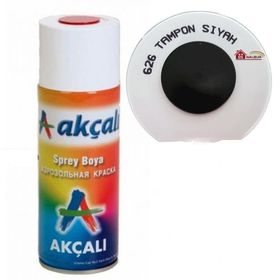 Akçalı 626 Tampon Siyah 400 ml Sprey Boya