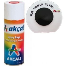 Akçalı 626 Tampon Siyah 400 ml Sprey Boya