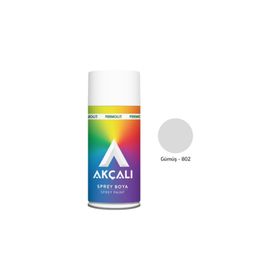 Akçalı 802 400 ml Gümüş Sprey Boya